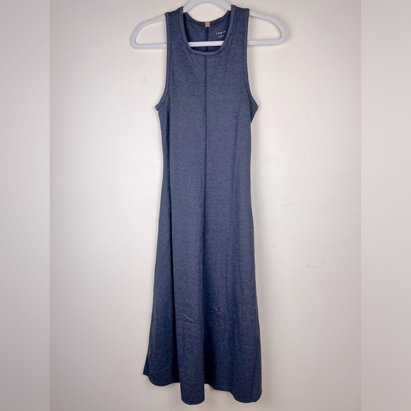 Lunya | Minimalist Wear Everywhere Restore Sleeveless Fitted Midi Dress | S - Picture 7 of 11